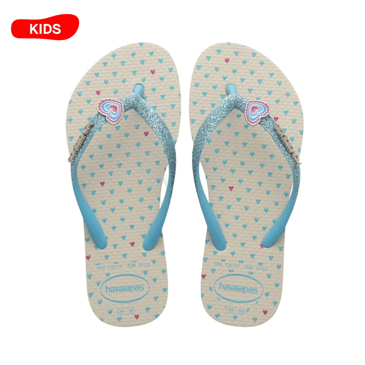 Kids Slim Glitter II Flip Flops