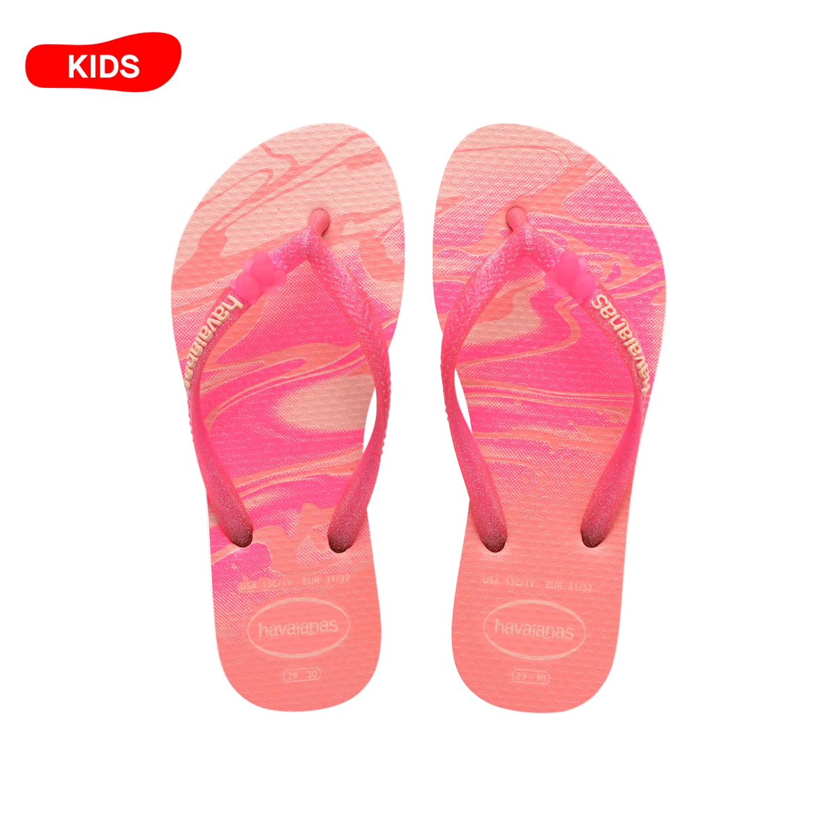 Kids Slim Glitter II Flip Flops