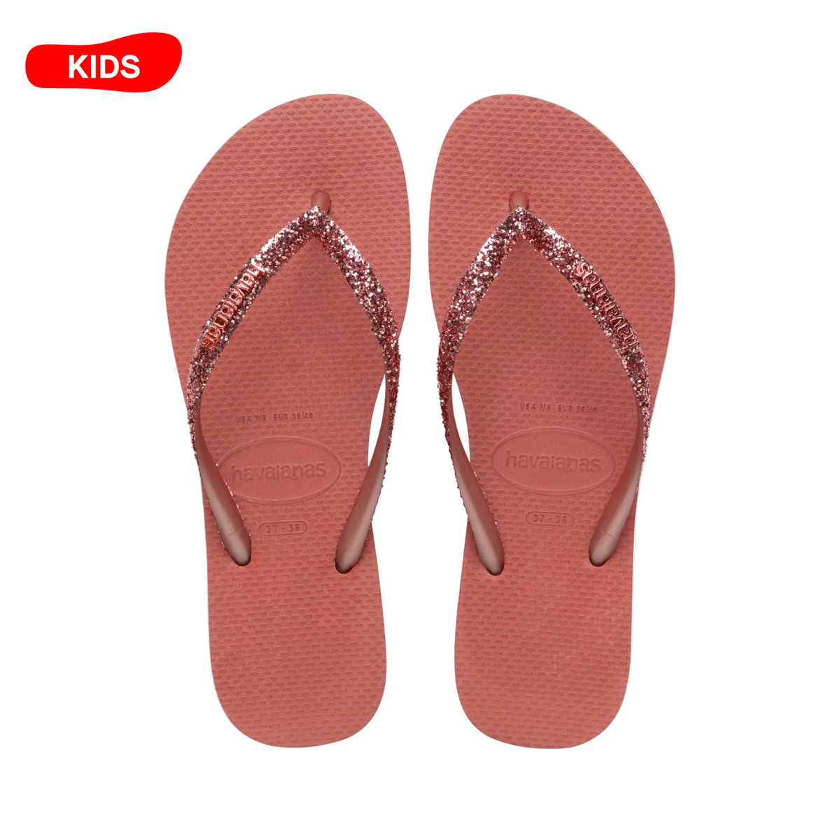 Kids Slim Glitter II Flip Flops