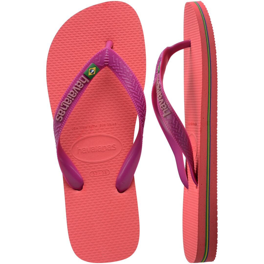 Brasil Logo Flip Flops