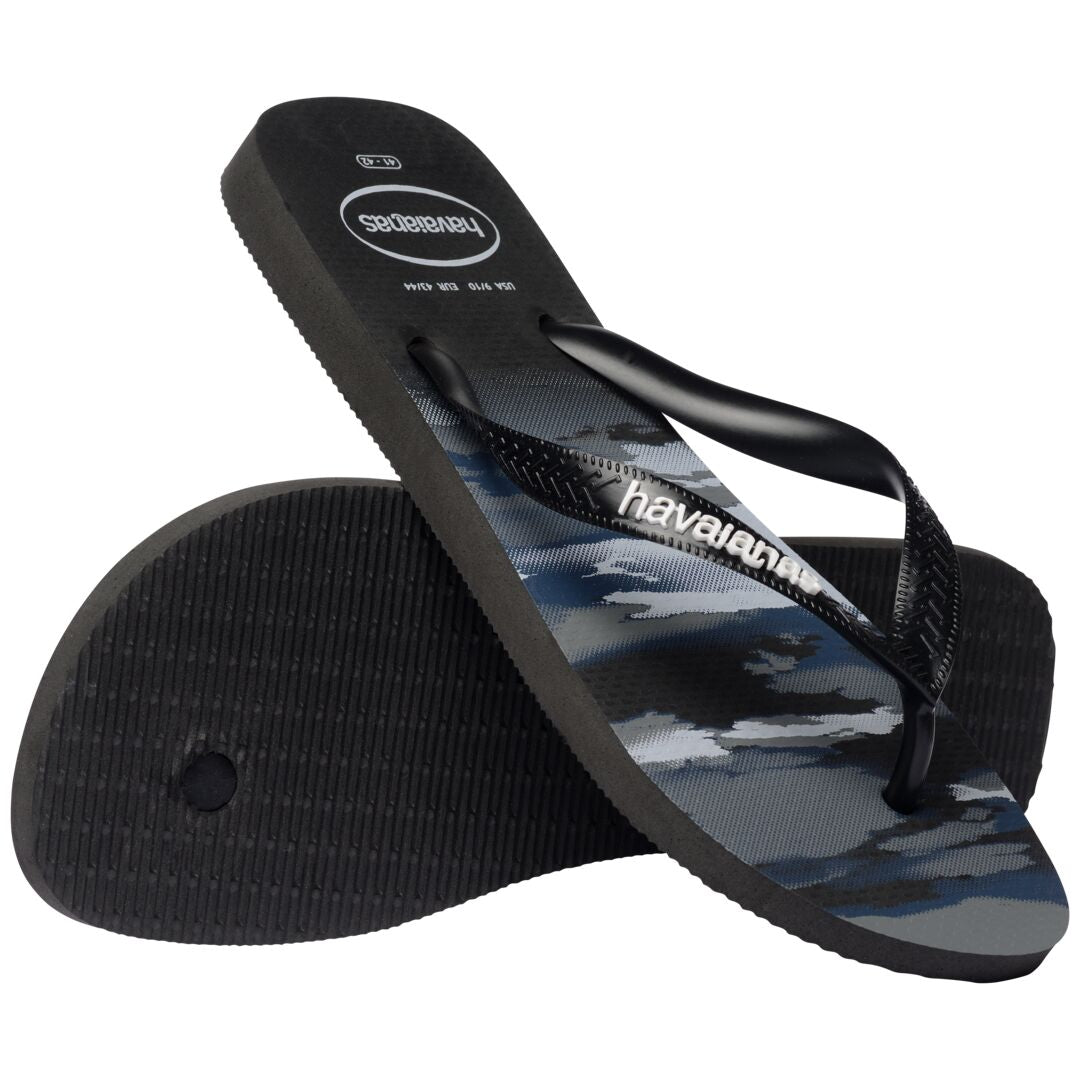 Top Camu Flip Flops