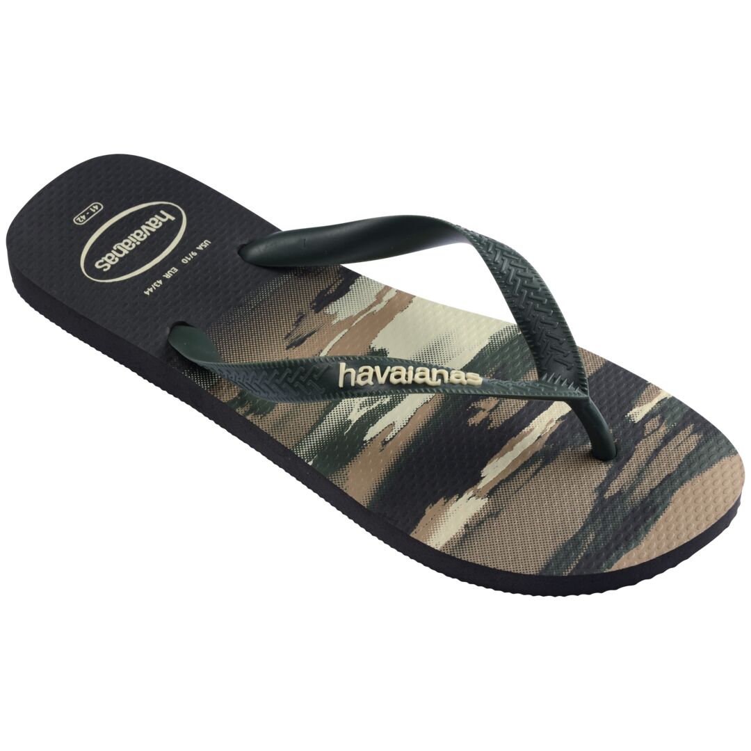 Top Camu Flip Flops