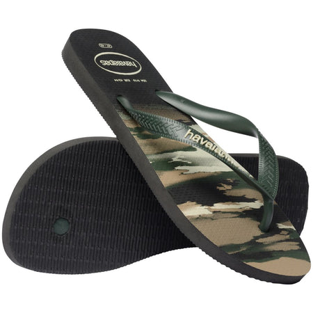 Top Camu Flip Flops