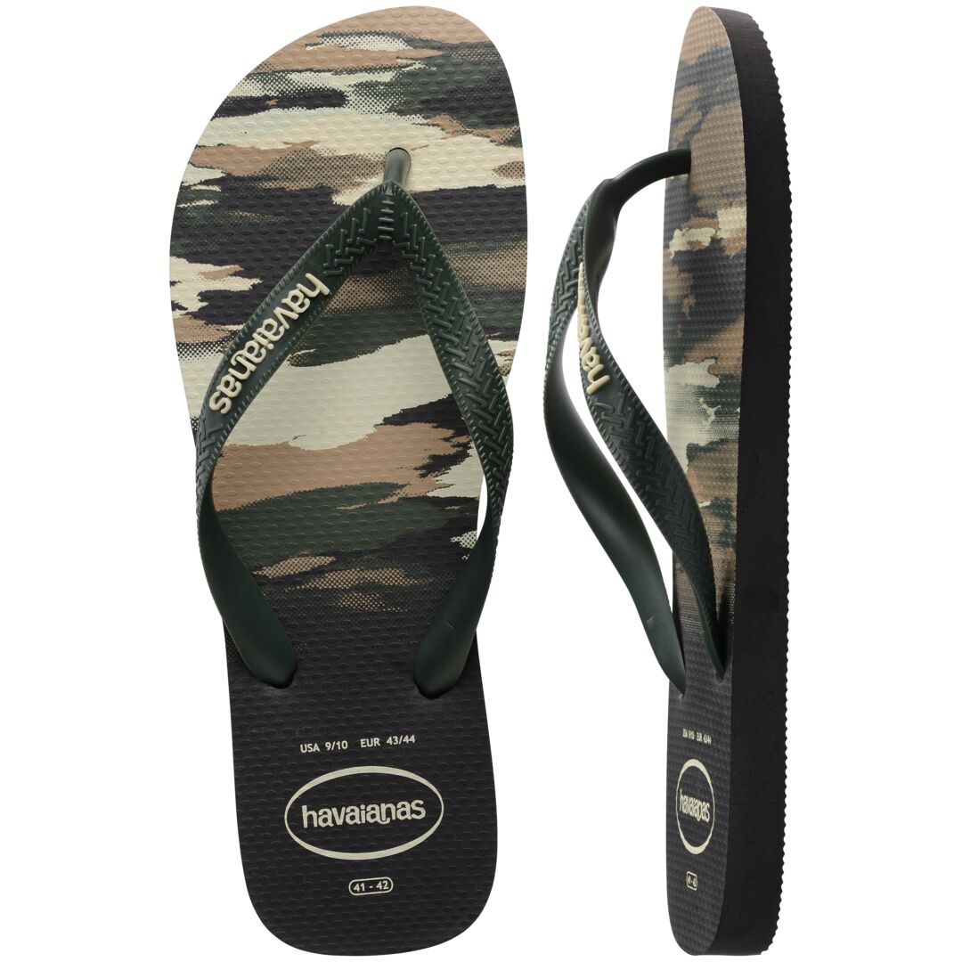 Top Camu Flip Flops