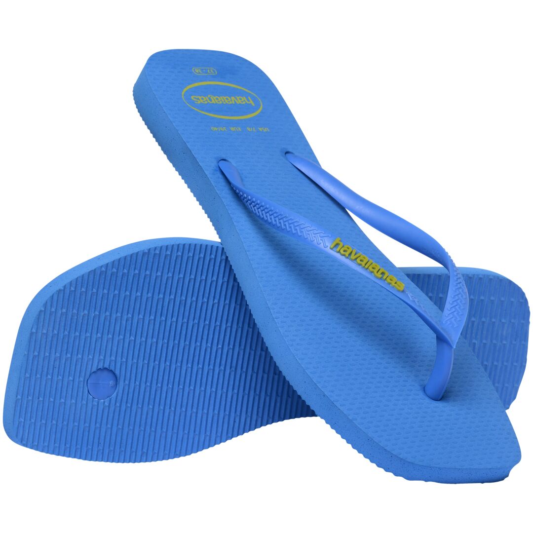 Slim Square Logo Pop Up Flip Flops