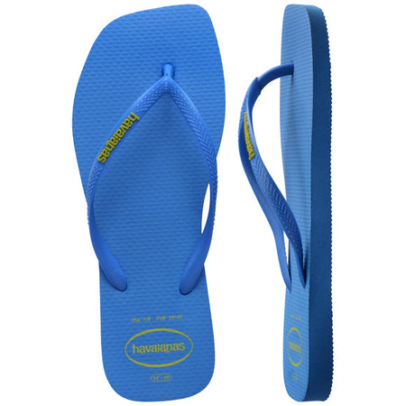 Slim Square Logo Pop Up Flip Flops