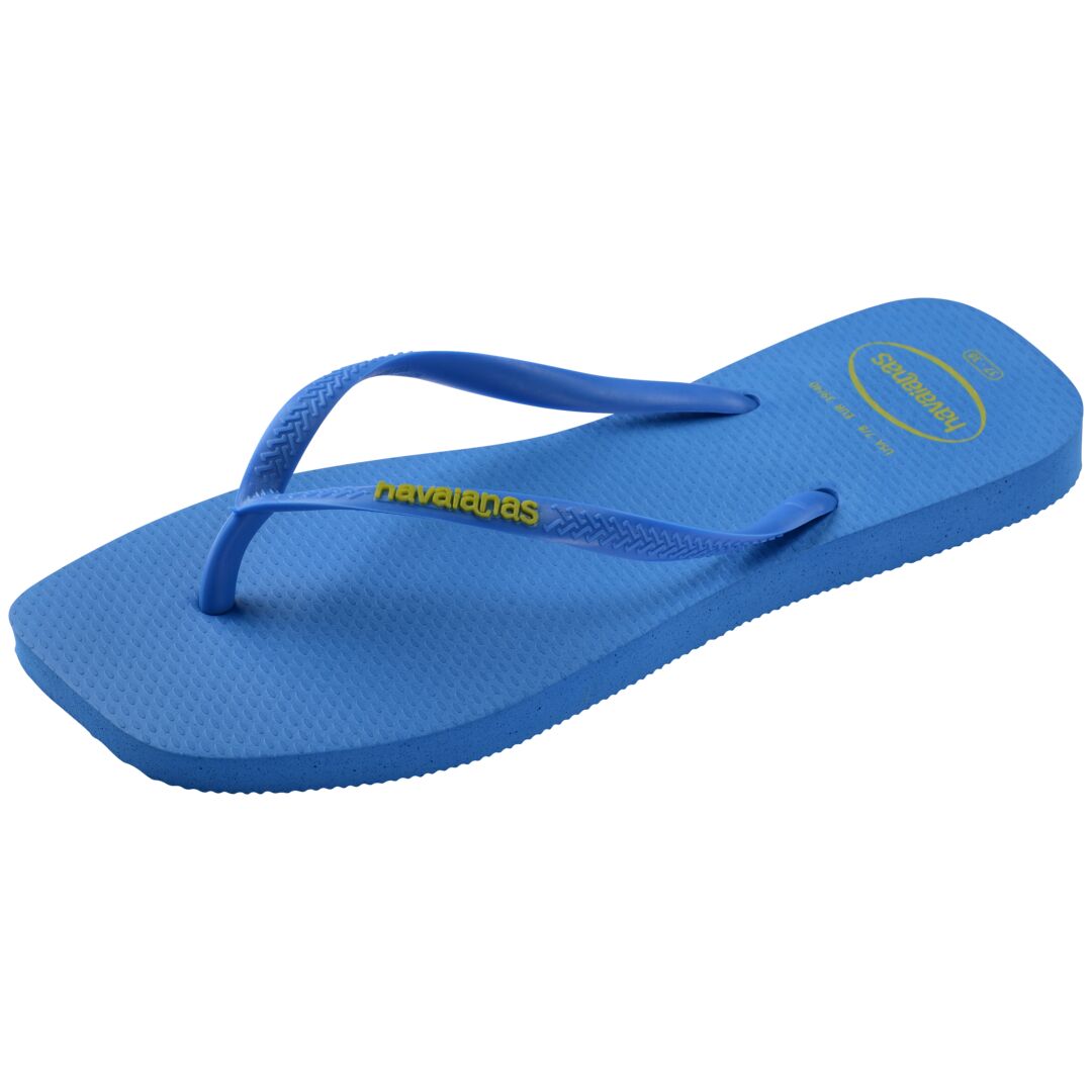 Slim Square Logo Pop Up Flip Flops