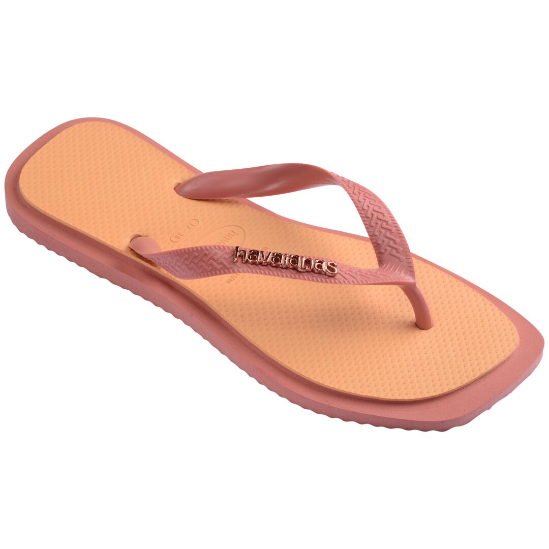 Top Square Fusion Flip Flops