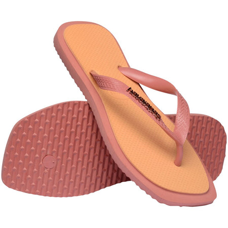 Top Square Fusion Flip Flops