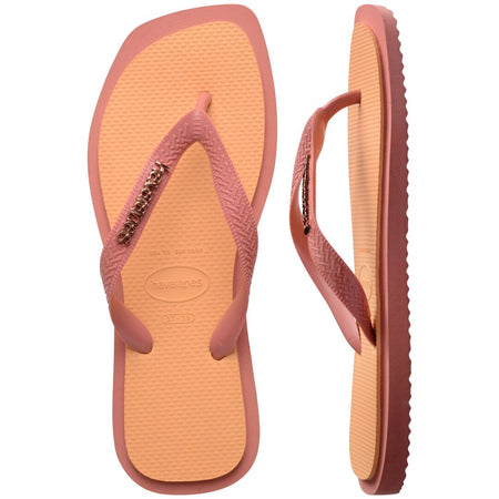 Top Square Fusion Flip Flops