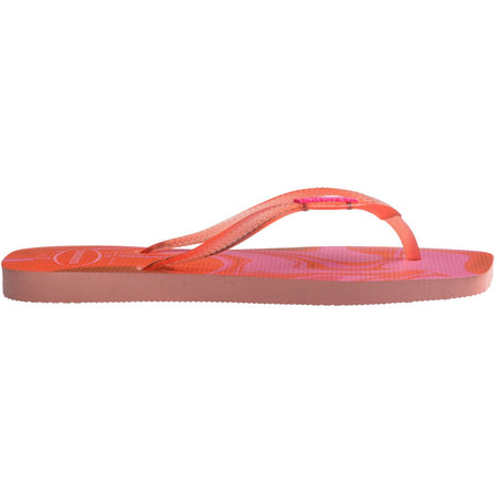 Slim Square Jelly Flip Flops