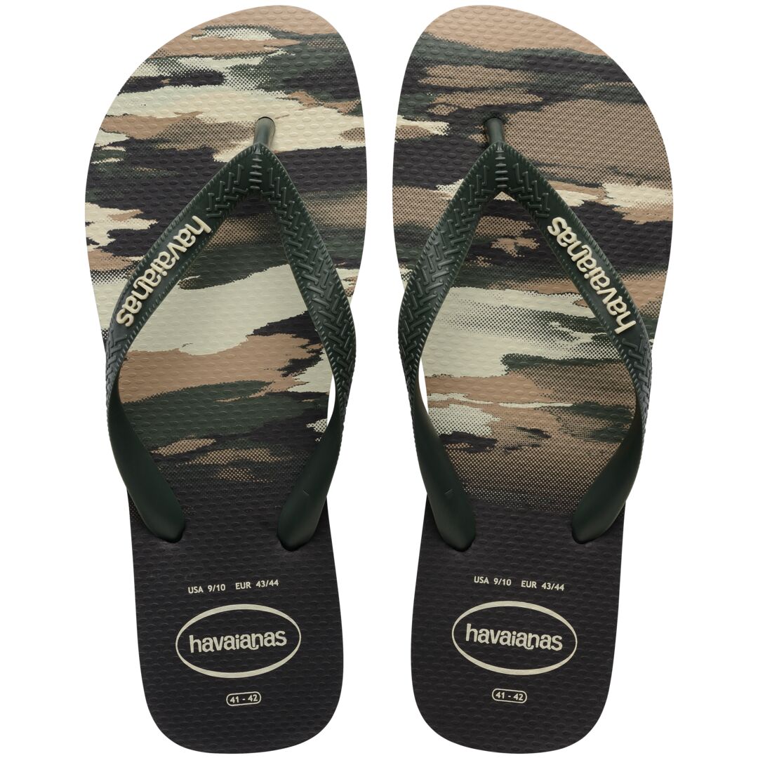 Top Camu Flip Flops