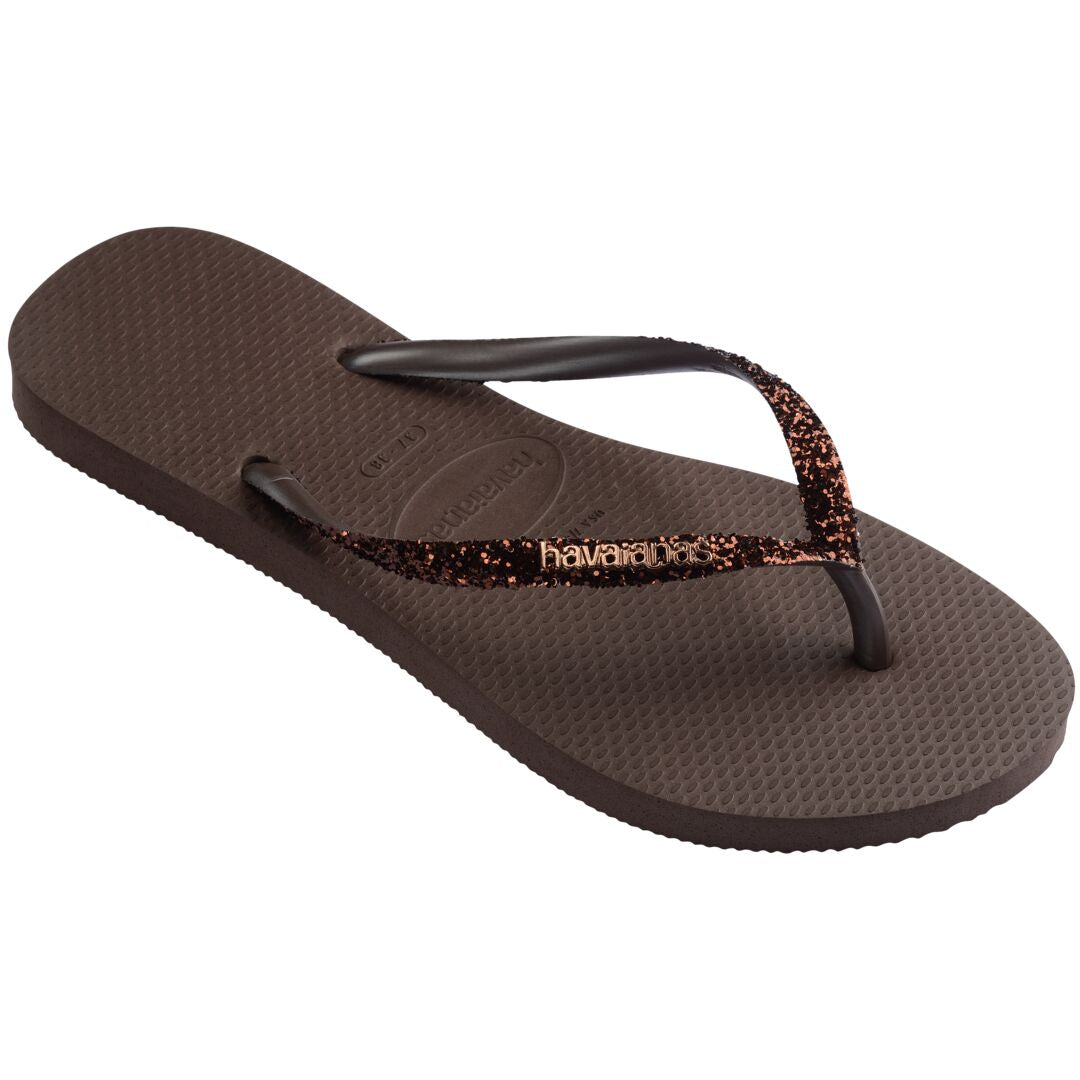 Slim Glitter II Dark Brown