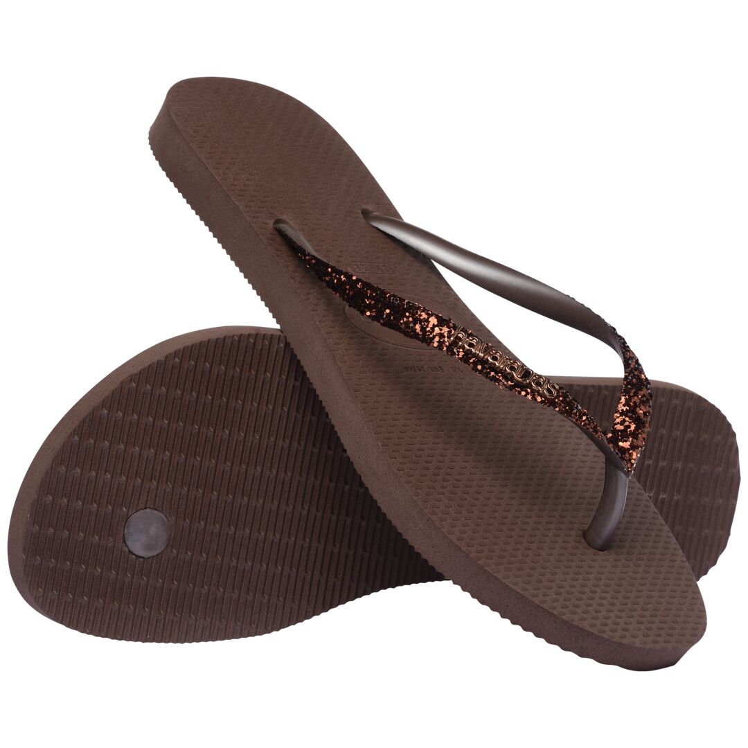 Slim Glitter II Dark Brown