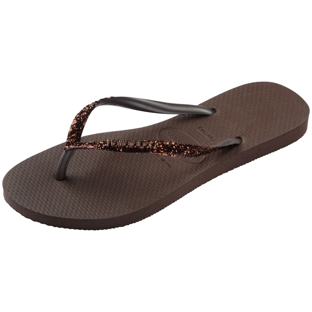 Slim Glitter II Dark Brown