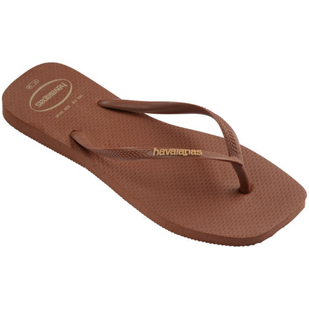 Slim Square Logo Pop Up Flip Flops