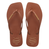 Slim Square Logo Pop Up Flip Flops