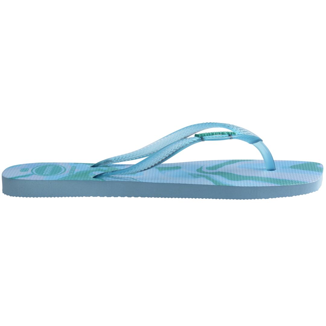 Slim Square Jelly Flip Flops