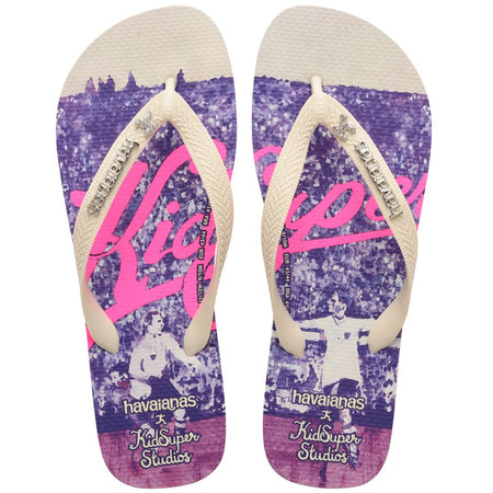 KidSuper x Havaianas Top Futebol Flip Flops