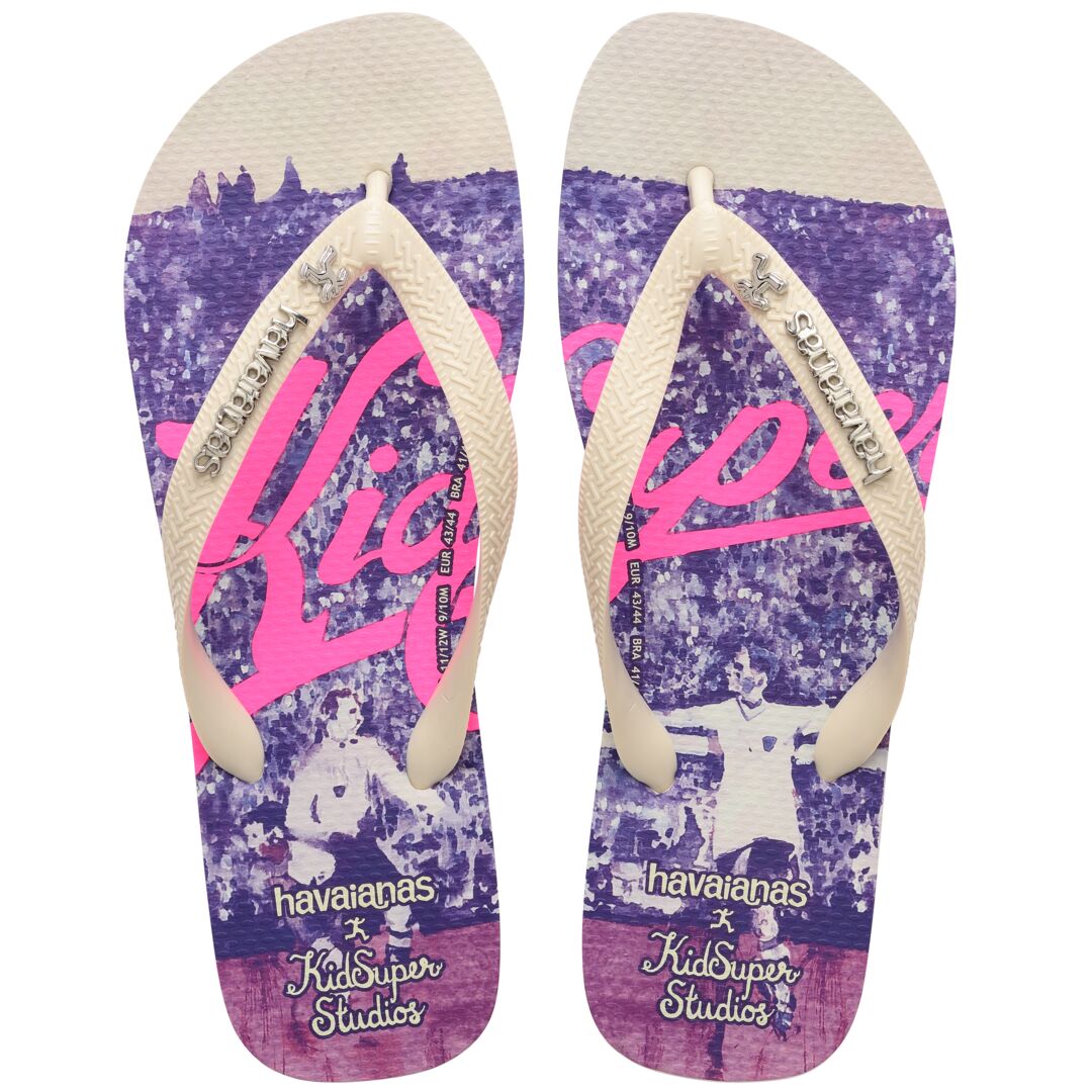 KidSuper x Havaianas Top Futebol Flip Flops