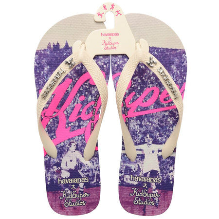 KidSuper x Havaianas Top Futebol Flip Flops