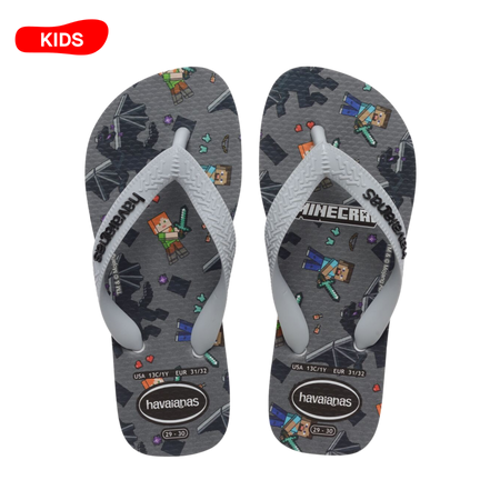 Kids Minecraft Flip Flops