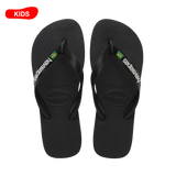 Kids Brasil Logo Flip Flops
