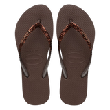 Slim Glitter II Dark Brown
