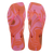Slim Square Jelly Flip Flops