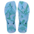 Slim Square Jelly Flip Flops