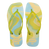 Slim Square Jelly Flip Flops