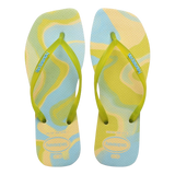 Slim Square Jelly Flip Flops