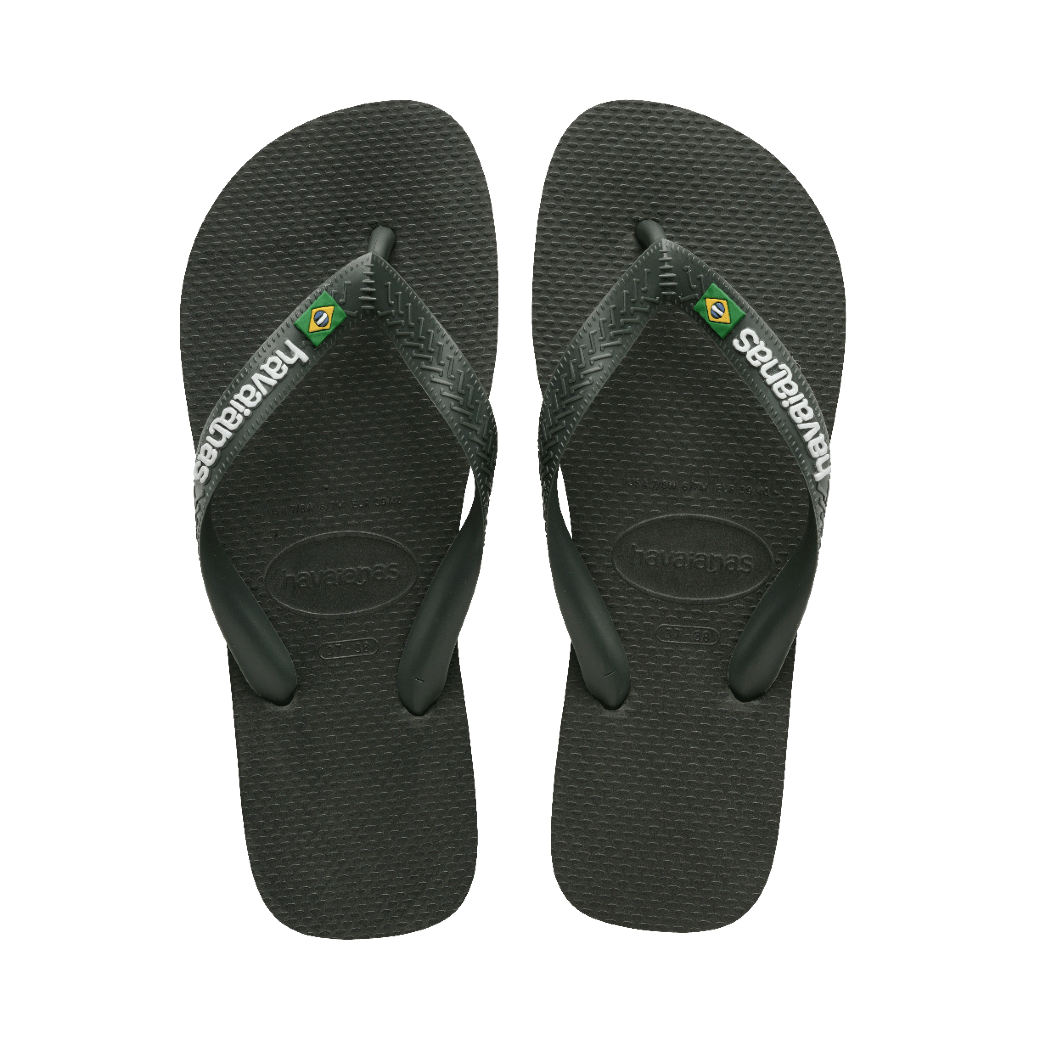 Brasil Logo Flip Flops