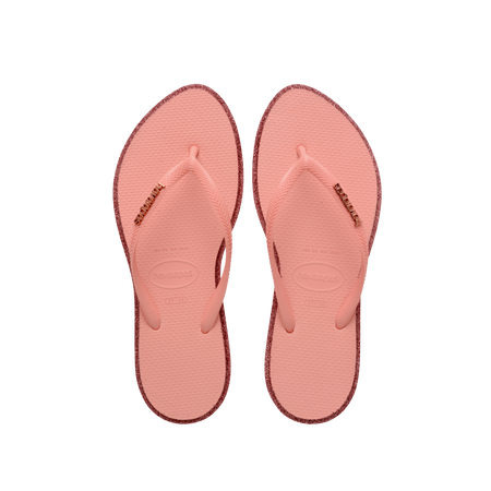 Slim Point Glitter Flip Flops