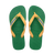 Brasil Logo Flip Flops