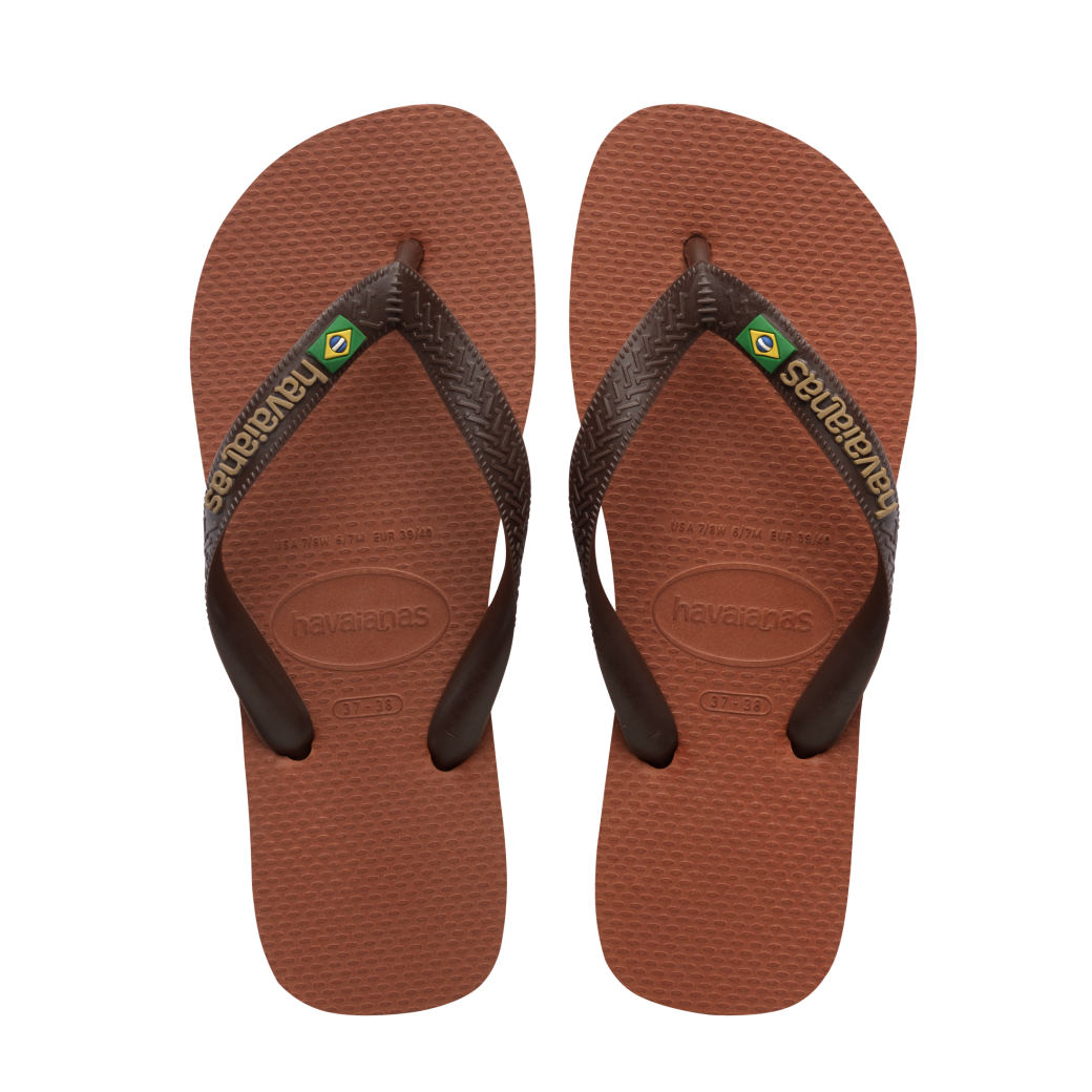Brasil Logo Flip Flops