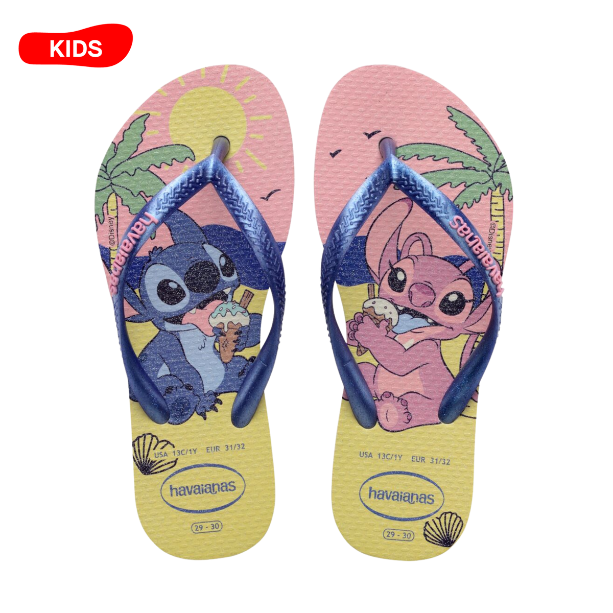Kids Slim Disney Flip Flops