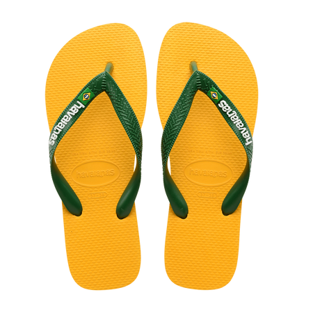 Brasil Logo Flip Flops