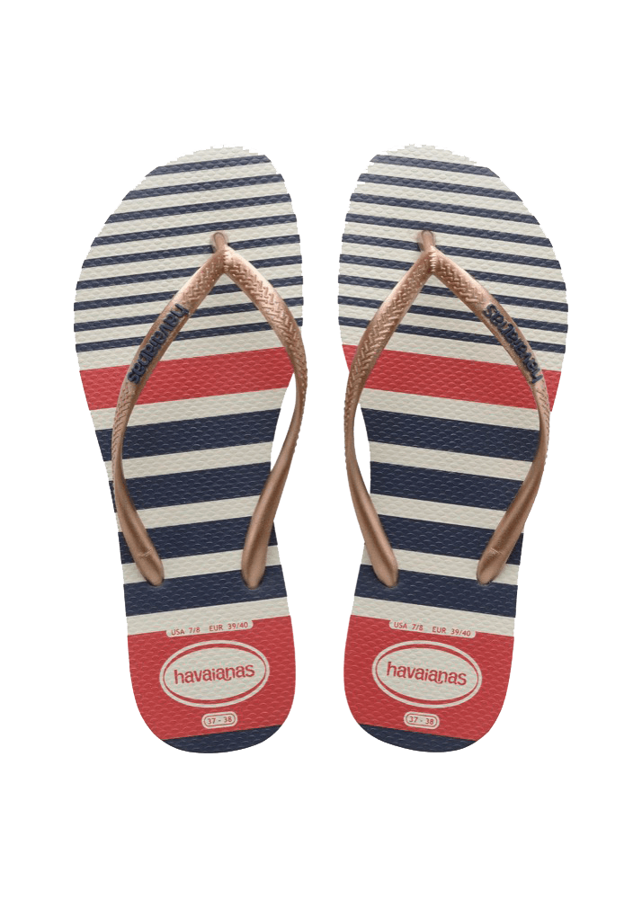 Slim Nautical Flip Flops - Havaianas Thailand